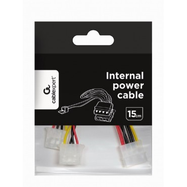 Internal power adapter cable for 12 V cooling fan