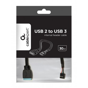 USB 2 to USB 3 internal header cable