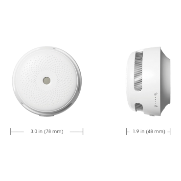 X-Sense® Mini Stand-alone Smoke Detector - Connection with SBS50 HUB for APP communication - Allows to connect 50 detectors in the same network - Battery life 5 years (replaceable) - Alarm 85 dB at 3m - Certified EN 14604