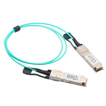 QSFP+ direct connection cable - Speed 40Gbps - QSFP+ modules at both ends - Ideal for Stacking between Switches - 1 Meters of Length - Optical Cable