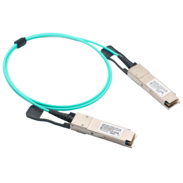 QSFP28 direct connection cable - 100Gbps speed - QSFP28 modules at both ends - Ideal for Stacking between Switches - 3 Meters in Length - Optical Cable