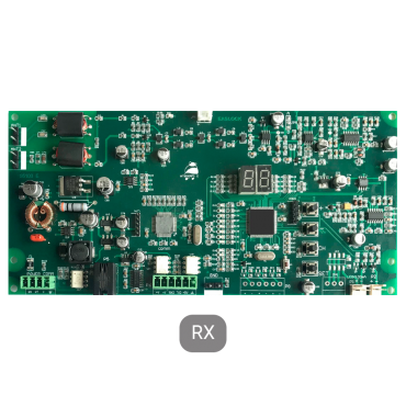 EAS anti-theft antenna - RF radio frequency technology 8.2 MHz - 1 aisle: master and slave - Plug & Play - Made of aluminium - Local configurations with free software