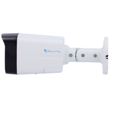 X-Security IP Bullet Camera - 4 Megapixel (2688x1520) - Lens 2.8mm / DualLight (30m IR+30m White light) - WDR 120 dB | Active Deterrence with Speaker and Light - WizSense, with human and vehicle classification - 256GB / IP67 MicroSD