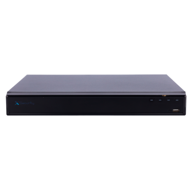 X-Security NVR - Maximum resolution 16 Megapixel - 32 CH / 16 PoE af/at ports - Compression H.265 / H.264 | 2 HDD - HDMI output 4K | Alarm Outputs - SMD, WizSense, SMD, WizSense and QuickPick