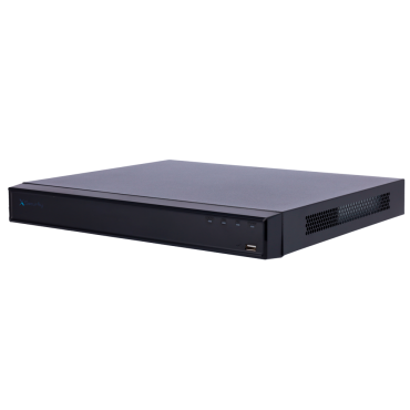 X-Security NVR - Maximum resolution 16 Megapixel - 32 CH / 16 PoE af/at ports - Compression H.265 / H.264 | 2 HDD - HDMI output 4K | Alarm Outputs - SMD, WizSense, SMD, WizSense and QuickPick