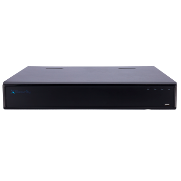 X-Security NVR - Maximum resolution 16 Megapixel - 16 CH | 16 PoE af/at ports - Compression H.265 / H.264 | 4 HDD - HDMI output 4K | Alarm Outputs - SMD, WizSense, SMD, WizSense and QuickPick