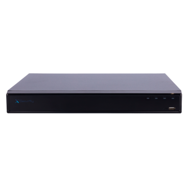 X-Security NVR - Maximum resolution 32 Megapixel - 32 CH / 16 PoE af/at ports - Compression H.265 / H.264 | 2 HDD - HDMI output 4K | Alarm Outputs - SMD, WizSense, Metadata and AcuPick