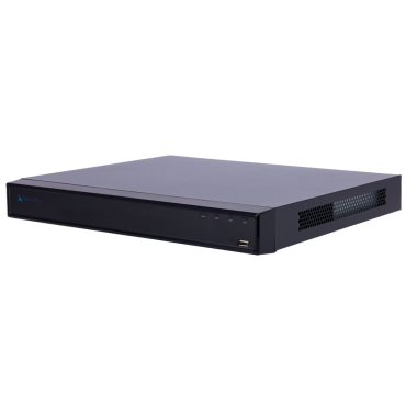 X-Security NVR - Maximum resolution 32 Megapixel - 32 CH / 16 PoE af/at ports - Compression H.265 / H.264 | 2 HDD - HDMI output 4K | Alarm Outputs - SMD, WizSense, Metadata and AcuPick