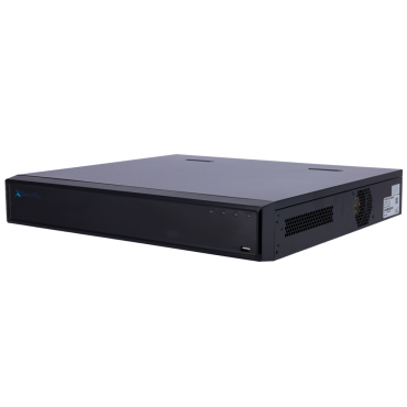 X-Security NVR - Maximum resolution 32 Megapixel - 64 CH / 16 PoE af/at ports - Compression H.265 / H.264 | 4 HDD - HDMI output 4K | Alarm Outputs - SMD, WizSense, Metadata and AcuPick