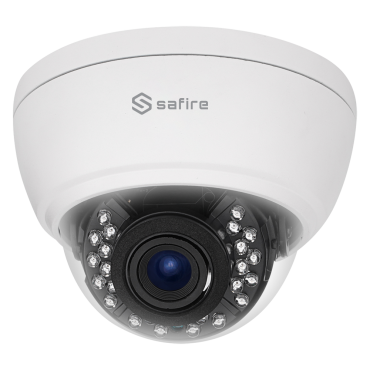 Dome Camera 4n1 Safire PRO-serie - 5 MP CMOS met hoge prestaties - 2,7~13,5 mm gemotoriseerde varifocale lens - Ultra weinig licht - Matrix LED IR-bereik 30 m - Weerbestendig IP67, IK10