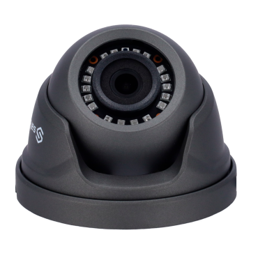 1080p ECO Turret Camera - 4 in 1 (HDTVI / HDCVI / AHD / CVBS) - 1/2.7" Brigates© BG0806 - 2.8 mm Lens - LEDs SMD IR Range 20 m - Remote OSD menu from DVR / gray color