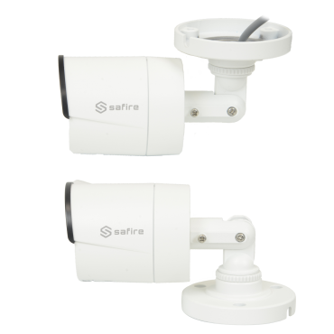 Safire ECO Bullet Camera - Output 4in1 - 2 MP High Performance CMOS - 2,8 mm lens - Smart IR Matrix LED's Bereik 25 m - Weerbestendig IP67