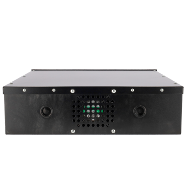 Closed metal case for DVR's - Specific for CCTV - For rack-mountable recorders up to 2U - Cam lock - Fan included - Quality and resistance