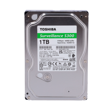 Hard Drive Pack - 10 units - Seagate - ST1000VX001 - 1TB of storage - Special surveillance HDD