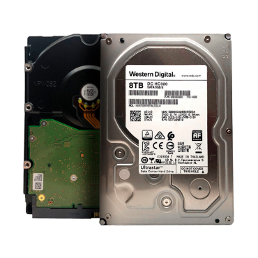 Western Digital Hard Disk Drive - Capacity 8 TB - SATA interface 6 GB/s - Model HUS728T8TALE6L4  - Designed for 24/7/365 - For high capacity servers