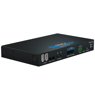 Video over IP receiver - UHD resolution - 1 LAN entry (RJ45) - 1 HDMI output - KVM function