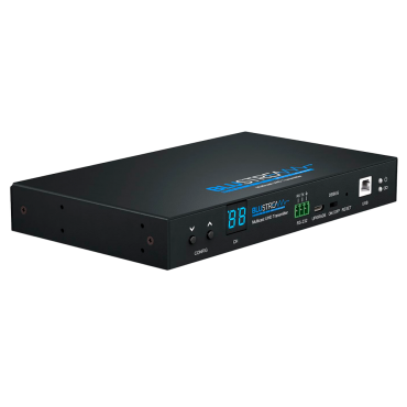 Video over IP transmitter - UHD resolution - 1 HDMI input - 1 LAN output (RJ45) - KVM function