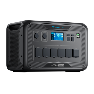 Inverter - Works with at least 1 BL-B300S - Power output 5000W max - Multiple outlets/Multiple recharge forms - Touch Screen - UPS home backup