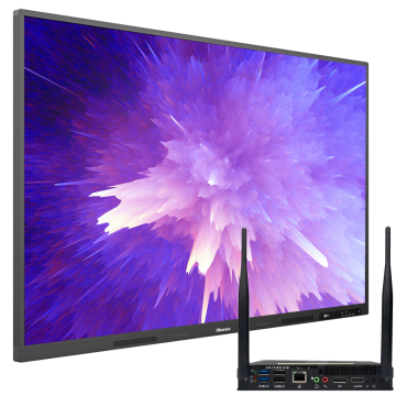 HISENSE Interactive Display 86" 4K | Wireless transmission | Resolution 3840x2160 | HDMI, VGA, LAN, USB, Type-C Inputs | Integrated speakers | Includes OPS HIS-S02BDS5A811E