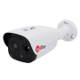 InfiRay IP thermal camera FB4 series - VOx FPA thermal sensor 640x512 12μm | Lens 19mm - Visible 1/2.8" CMOS sensor 5Mpx Lens 6mm - Thermal sensitivity ≤40mK - Preventive fire and intrusion detection