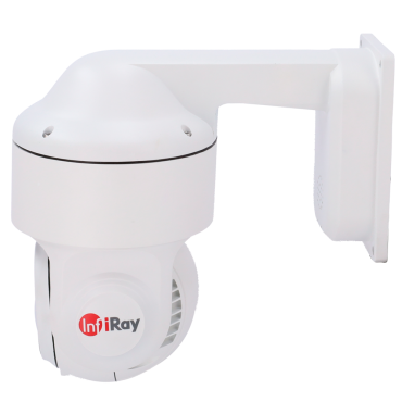 InfiRay speed dome bi-spectrum SD225 - Thermal sensor 256x192 VOx uncooled 12μm - Thermal sensitivity ≤40mK (@25°C,F#1.0,25Hz) - Visible sensor 1/2.8" 5Mpx CMOS - Thermal Lens 10mm - Visible lens 5.4~108mm (zoom 20X)