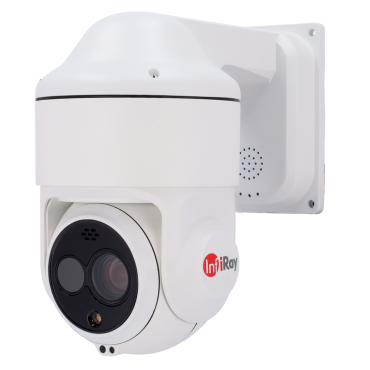 InfiRay speed dome bi-spectrum SD225 - Thermal sensor 256x192 VOx uncooled 12μm - Thermal sensitivity ≤40mK (@25°C,F#1.0,25Hz) - Visible sensor 1/2.8" 5Mpx CMOS - Thermal Lens 10mm - Visible lens 5.4~108mm (zoom 20X)