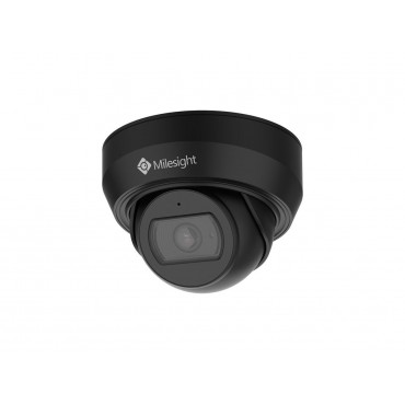 5MP Weatherproof AI Mini Dome Network Camera - 2.7 - 13.5mm motorized lens - VCA - Artificial Intelligence - ONVIF - Integrated Microphone - IP67 & IK10 - Black