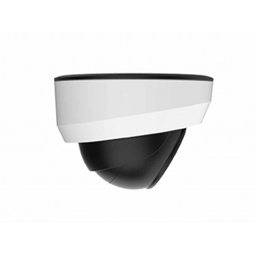 5MP Weatherproof AI Mini Dome Network Camera - 2.7 - 13.5mm motorized lens - VCA - Artificial Intelligence - ONVIF - Integrated Microphone - IP67 & IK10