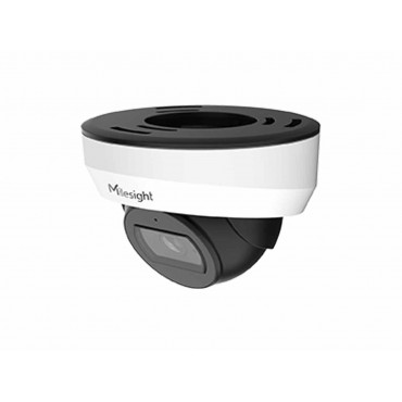 5MP Weatherproof AI Mini Dome Network Camera - 2.7 - 13.5mm motorized lens - VCA - Artificial Intelligence - ONVIF - Integrated Microphone - IP67 & IK10