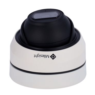 Mini Dome IP Camera 5Mpx - 1/2.8" Progressive Scan CMOS - Lens of 2.8mm@ F2.0 - IR illumination up to 25m - WEB, CMS Software, Smartphone and NVR - ONVIF Compatible