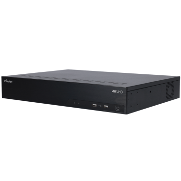 NVR for IP cameras - 32 CH video / Compression H.265+ - Maximum resolution 8.0 Mpx - Bandwidth 256 Mbps - Outputs 4K HDMI & VGA - Supports 4 hard disks | LPR compatible