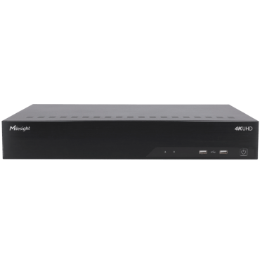 NVR for IP cameras - 32 CH video / Compression H.265+ - Maximum resolution 8.0 Mpx - Bandwidth 256 Mbps - Outputs 4K HDMI & VGA - Supports 4 hard disks | LPR compatible