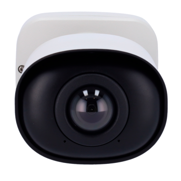 AI 180° Panoramic Mini Bullet Network Camera - Lens 1.68mm@F2.0 - 4K Ultra High Definition - AI Empowered VCA - Intelligent People Counting - Advanced Heat Map - Smart IR II Technology for Whole IR Coverage