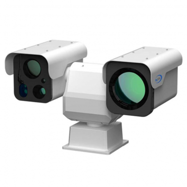 Raythink thermal camera PC5 series - Thermal sensor 1280x1024 VOx uncooled 12μm - Thermal sensitivity ≤40mK@25°C,F#1.0,25Hz - Visible sensor 1/1.8" 4Mpx CMOS - Thermal lens 30~150mm (zoom 5X) - Visible lens 10~550mm (zoom 55X)