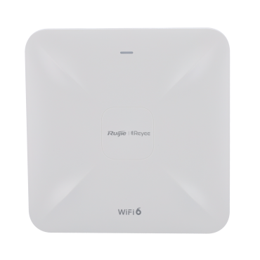 Reyee - Access point Wifi 6 - Frequency 2.4 and 5 GHz - Supports 802.11a/b/g/n/ac/ax - Transmission rate up to 1775 Mbps - Antenna 2x2 MIMO