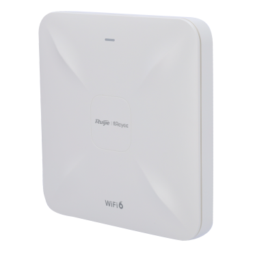 Reyee - Access point Wifi 6 - Frequency 2.4 and 5 GHz - Supports 802.11a/b/g/n/ac/ax - Transmission rate up to 1775 Mbps - Antenna 2x2 MIMO