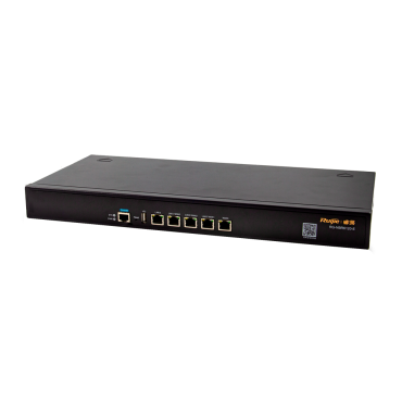 Ruijie Router Cloud - 5 Gigabit Ports - Router + Firewall Functions - Supports up to 4 WAN for failover or balancing - Up to 600 Mbps bandwidth - Up to 200 recommended users