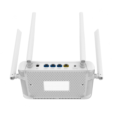 Reyee Router Gigabit Mesh Wi-Fi 5 AC1200 - 4 Ports RJ45 10/100 Mbps - 802.11AC dual-flow and band 2.4 and 5 GHz - Remote Management through Cloud - Parental Control, Guest Network, Roaming - Small Office / Home Office