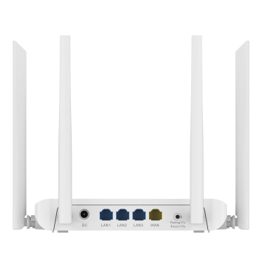 Reyee Router Gigabit Mesh Wi-Fi 5 AC1200 - 4 Ports RJ45 10/100 Mbps - 802.11AC dual-flow and band 2.4 and 5 GHz - Remote Management through Cloud - Parental Control, Guest Network, Roaming - Small Office / Home Office