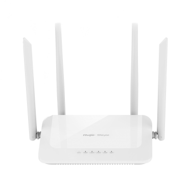 Reyee Router Gigabit Mesh Wi-Fi 5 AC1200 - 4 Ports RJ45 10/100 Mbps - 802.11AC dual-flow and band 2.4 and 5 GHz - Remote Management through Cloud - Parental Control, Guest Network, Roaming - Small Office / Home Office