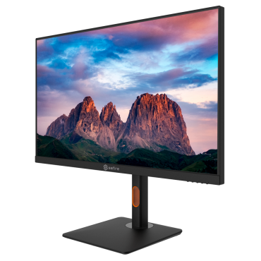 SAFIRE LED IPS 27" 4K monitor - Designed for surveillance use - Format 16:9 - 1xHDMI, 1xDP1.4 - Resolution 3840x2160 @60Hz - Audio