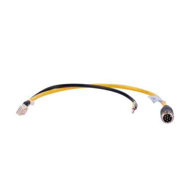 Streamax - Alarm cable for M1N recorder - 8 alarm inputs and 2 relay outputs - RS232 - Microphone connector - Male - Female