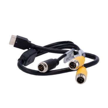 Streamax - Video cable for ST-ADPLUS20 - 1 AHD Camera Connector - 1 IP camera connector - 1 video output connector