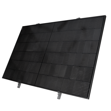 TSUN Spider Angled Solar Kit - Full Black Panel 400W - Microinverter MS400 400W - Wall mounting bracket - WiFi connection - Allows connecting up to 11 kits together