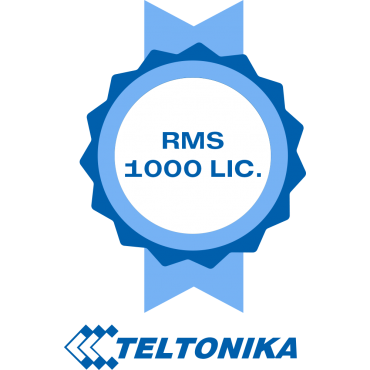 Teltonika RMS Platform Licenses | Pack of 1000 Licenses (Credits) | Teltonika Router Remote Monitoring | Remote configuration Teltonika Router | Telnet / SFTP / SSH / HTTP / HTTPS management | 1 License allows management of 1 router for 1 month