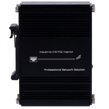 Hi-PoE Industrial Injector - Input RJ45 10/100/1000/2,5 T-base - Total power 60 W - Maximum distance 100 m - PoE/PoE+/PoE++ IEEE802.3af/at/bt - Stabilized and protected