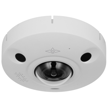 X-Security Fisheye Dome IP Camera - 8 Megapixel (3820x2480) - 1.85mm 360º Lens - IR 10m | Dewarping - IVS | Heat Map | People Counting - MicroSD 256GB | IP67 & IK10