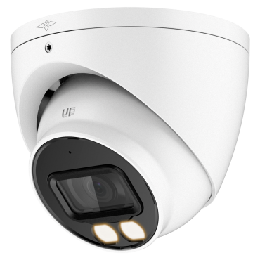 X-Security turret camera EASY range - Output 4in1 - Resolution 2 MP (1920x1080) - 2.8 mm Lens - Dual Light range 40 m | Integrated Microphone - IP67 | Audio over coaxial (CVI) | PoC