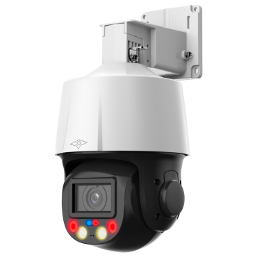 X-Security 4MP Pro Range PTZ IP Camera - 2.7~13.5mm Varifocal Lens (5x Optical Zoom) - Dual Light | IR Range 50m | White Light 30m - IVS (Perimeter Protection) | SDM 3.0 - Face Detection | Auto Tracking - IP66 | Audio | Alarms | PoE+ | MicroSD