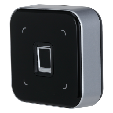 Access reader - Fingerprint and EM card access - LED and acoustic indicator - RS485 - Compatible with X-Security controllers - Suitable for outdoor use IP65